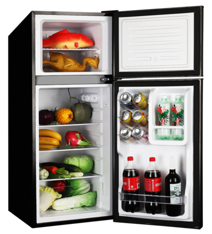 131L Small-sized double-door refrigerator