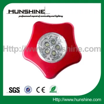 ABS new cute shape mini touch led light for children