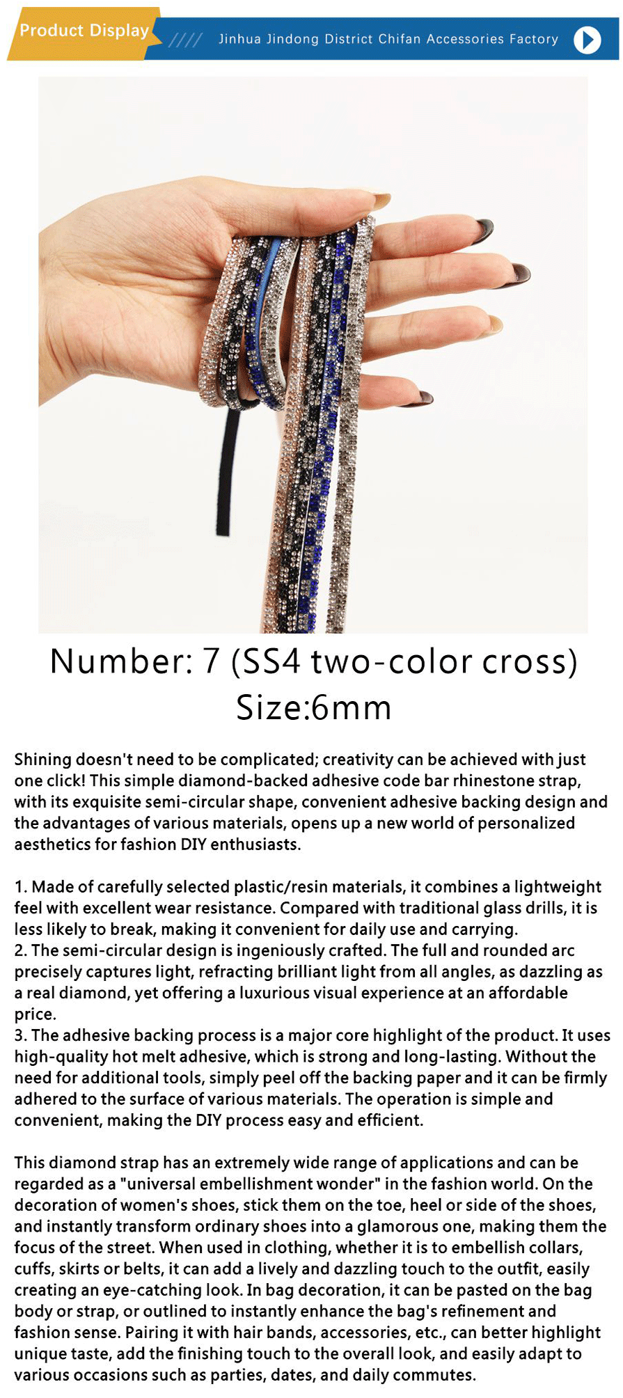 Jewelry accessories-xiangqing1-CF015