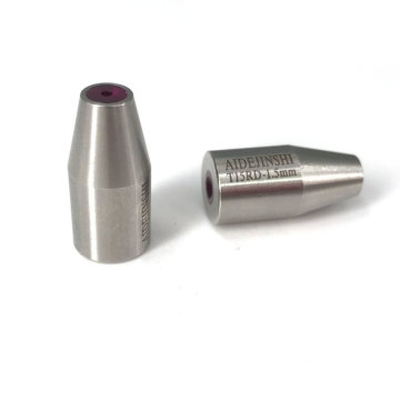 Οδηγός σωλήνων EDM Electrode: OD12mm, μήκος 25mm, διάμετρος 0.2mm-3.0mm για μηχανές CNC