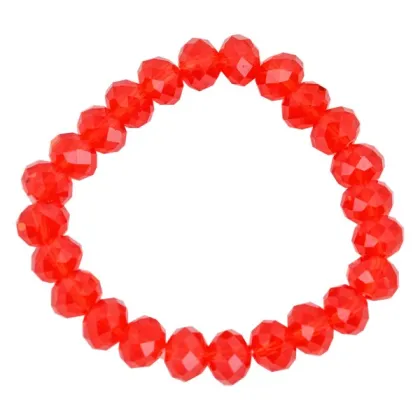 2015 Costume Party Red Crystal Handmade Bead Bracelet