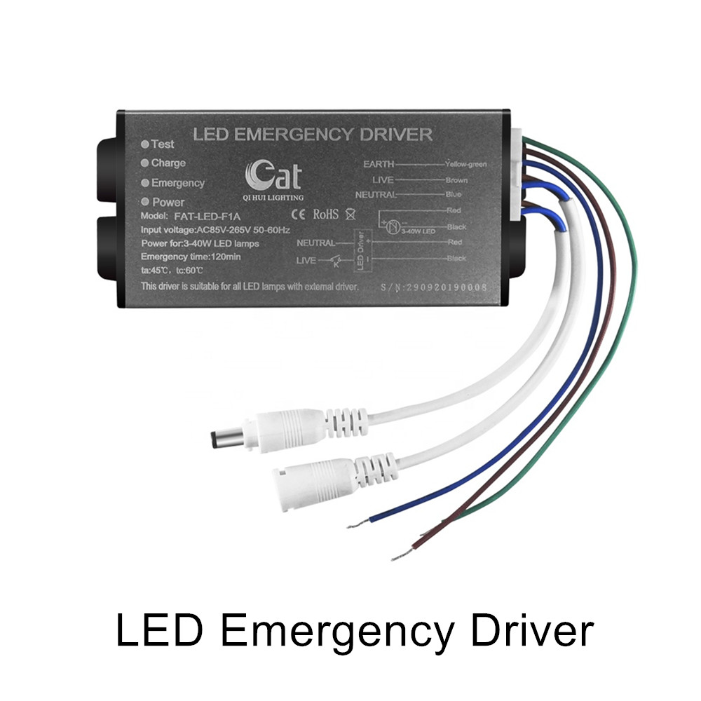 Batteribackup-LED-nödkonverteringssats