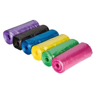 Trash Pouch: Convenient Portable Kitchen Garbage Bag on Roll with PE Material for Easy Storage