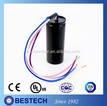 RoHS Approval AC Motor Capacitor cbb65 25uf Capacitor Facon 5uf 250V Capacitor