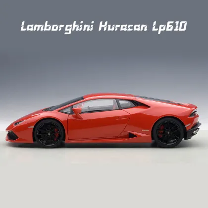 Autoart 1:43 Scale Lamborghini Huracán LP610-4 Alloy Sports Car Model - Premium Ornament