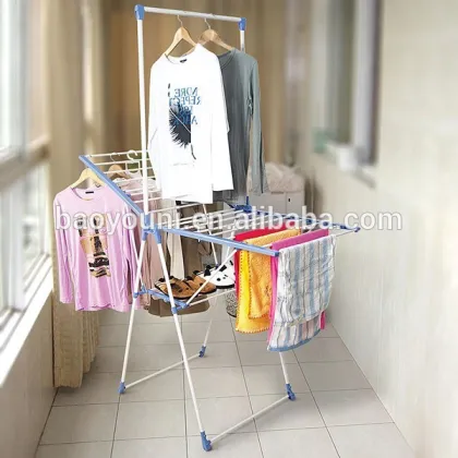 BYN Sturdy Adjustable gulwing Drying rack with shoe horns DQ-0920