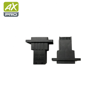 TE Connectivité Tyco 4 POS 10.16 mm en en-têtes de montage à panneaux et boîtiers de fil - En connecteurs en stock