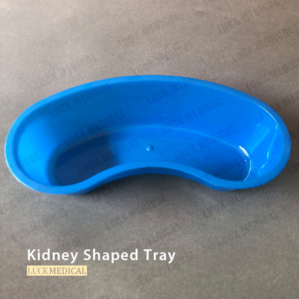 Kidney Shaped Plastic Tray Single Use