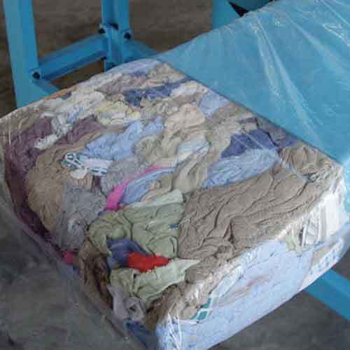 Rags Wrapping baler Machine