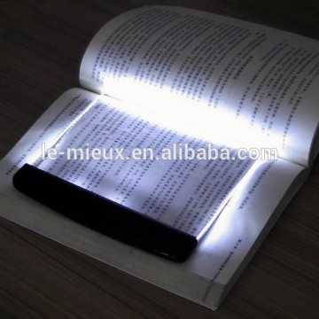 Adjustable Light Book Reading Light, Panel Flat Light