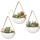 Ceramic Hanging Planter Wall Planter Set