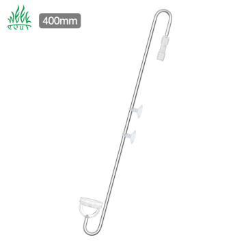 Wholesale CO2 Bubble Diffuser with Check Valve 400mm Acrylic Bubble Counter for Fish Tank