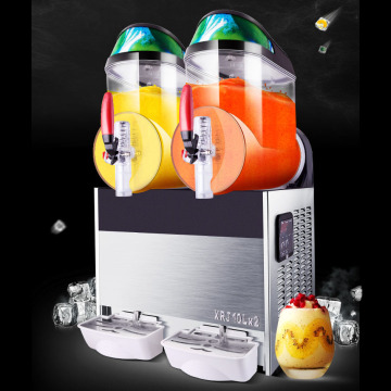 Stainless Steel Slush Machine for Commercial Milk Shake Inner-Outer Freezing Cylinder