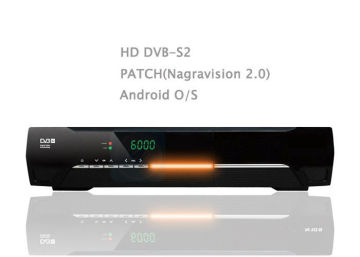 Hdmi 1080p Full Hd Android 4.0 Dvb-s2 Terrestrial Receiver Twin Tuner Sks, Iks
