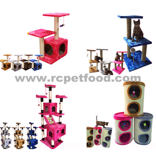 Cat furniture cat scratch with toys
