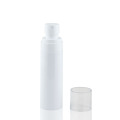 Luxury White 40ml 80ml 120ml150 ml de plástico vacío Pet cosmética botella de niebla con tapa sobre tapa