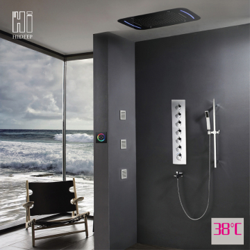 HIDEEP Thermostatic Led Shower Faucet Set