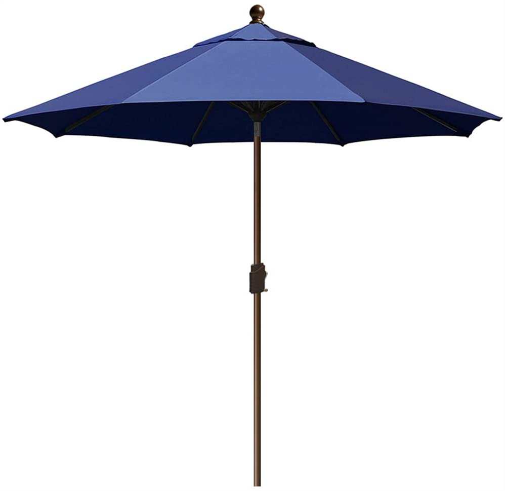 Outdoor umbrellas with customizable patterns