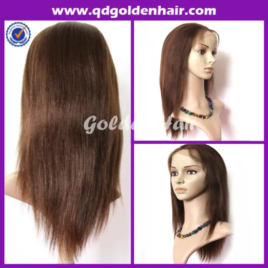 Golden Hair 5A High Quality 150% Density Full Lace Wig 20 Inches 30 Inches