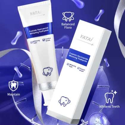 Wholesale Niacinamide Probiotics Toothpaste for Whitening and Oral Care
