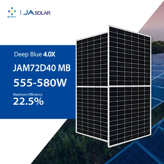 High Efficiency JA Solar Panels: Monocrystalline Bifacial PV Modules in 560W, 565W, 570W, 575W, and 580W Capacities