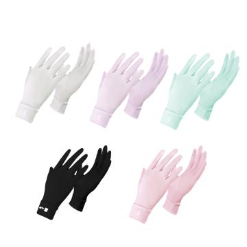 Sun Gloves for UV Protection - Summer Driving Gloves: Full Finger, Touchscreen, Non-Slip for Women & Girls