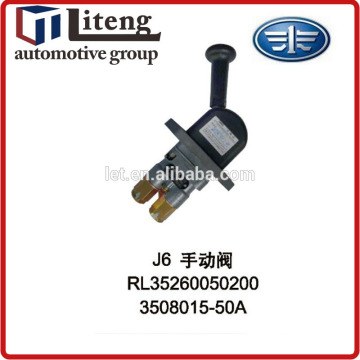 FAW jiefang J6 Spring brake manual valve 3508015-50A