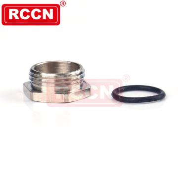RCCN मेटल स्क्रू प्लग होल प्लग MSP-M30*2.0 BRASS END CAP निकेल प्लेटेड ब्रास प्लग