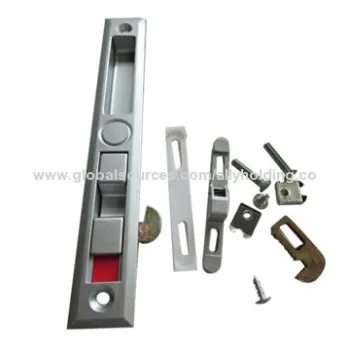 Window lock,z inc alloy and aluminum alloy, powder coated, silver, white and black color