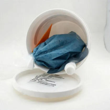 Ocean blue epoxy floor