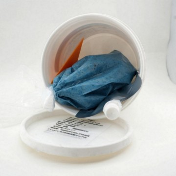 อีพ็อกซี่หินอ่อนขาวดำ