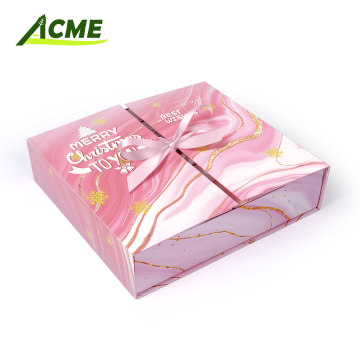 Custom Mini Gold Packaging Box - OEM Christmas Countdown Calendar Paper Box