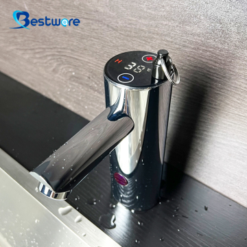 Smart Sensor Basin Faucet Digital Display Screen