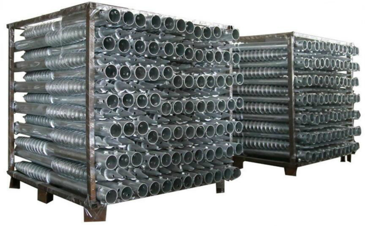 customized helical screw piles