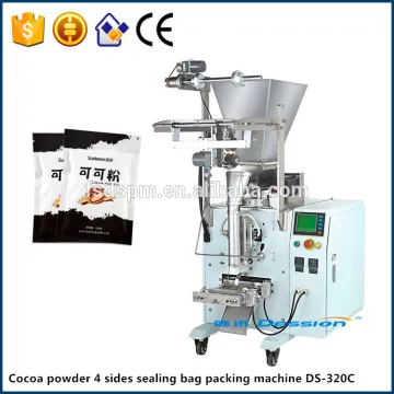 Low cost automatic cocoa powder sachet packing machine manufacturer
