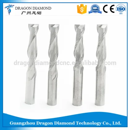 CNC router bits 6mmx17mm 2 flute endmill cnc carving router bits solid carbide end mill tools