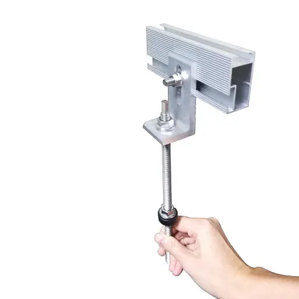 L Foot Holder Solar Hanger Bolt for Corrugated Metal Roofs