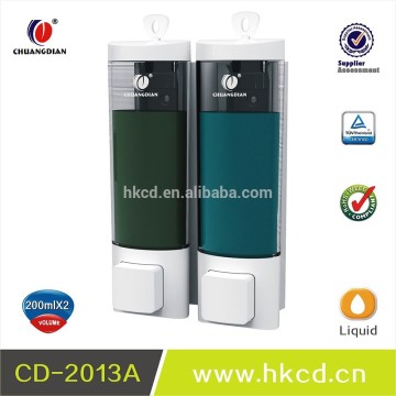 200ml x2 Wall-mounted Hotel Body Wash /Shampoo Soap Dispensers CD-2013A