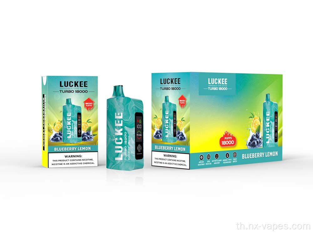 Luckee Vape Turbo 18000 Vape Disposer