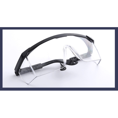 Adjustable leg thickening protective glasses