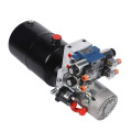 Hydraulic solenoid valve control DC double-acting power unit