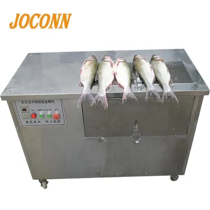 Industrial Fish Washer: Silver Carp and Snakehead Fish Scale Remover Machine