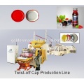 Twist Off Glass Jar Metal Cap Making Machine