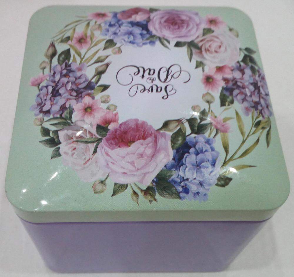 Antik Rose Festlig Candy Tin Box