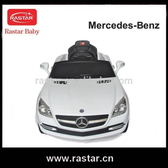 Licensed Mercedes-Benz SLK type ABS plastic 6V 1 motor baby used ride on car