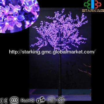 LED ánh sáng tím hoa cây