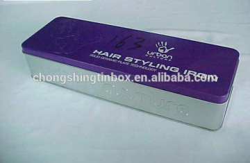 rectangular car packaging tin box