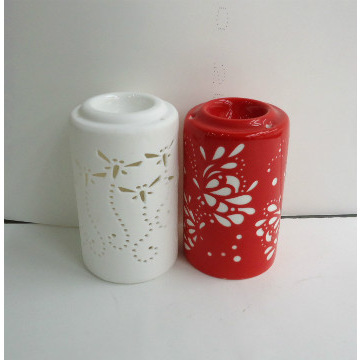 Hollow out carving Ceramic Mug
