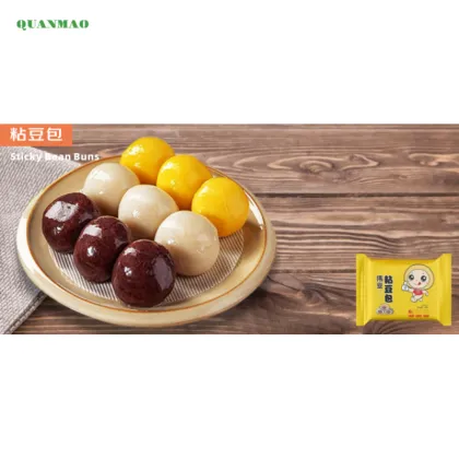 Tea Time Snack Assortment – Sticky Bean Buns, Sticky Buns, Eight Treasure Butter Tea – A Cozy Moment with Tea & Treats