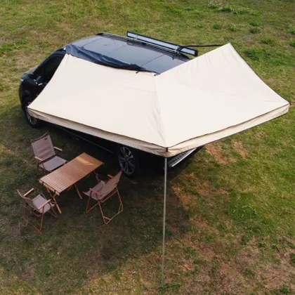 270 Degree Camping Roof Tent Awning with Annex Room - Fox Wing Awning for Cars